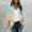 006 Multicolor, variant on Hvot&aat Summer Lightweight Cardigan for Women 3/4 Sleeve Printing Casual Blouse Boho Swimsuit Cover Up