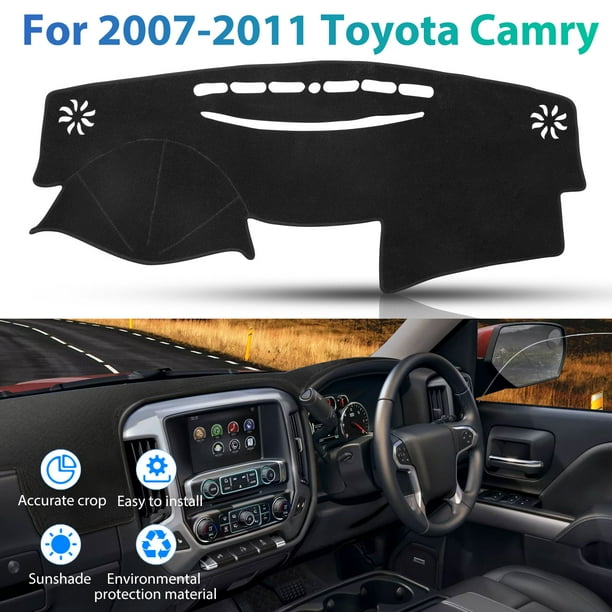 Dashboard Cover Mat Carpet TSV Dash Board Cover Pad Compatible With 2007 2011 Toyota Camry 