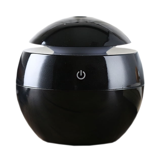 Humificador ultrasónico para esencias difusor de aromas diseño esfera ilios innova 130 ml negro
