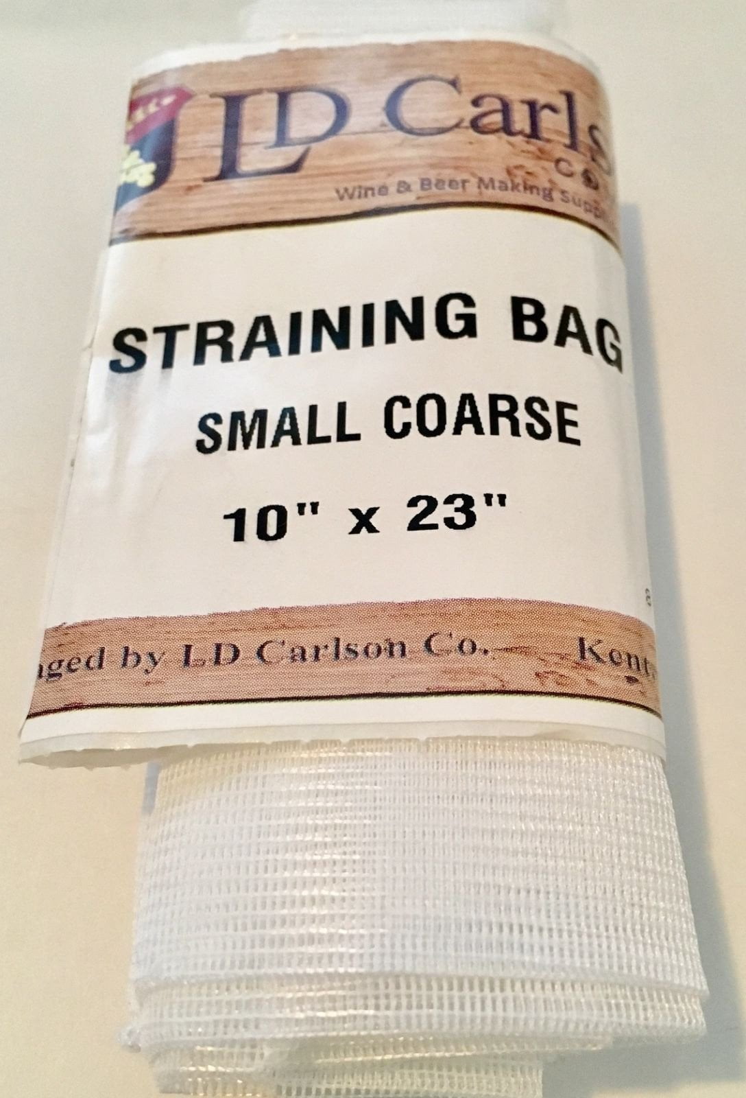 Nylon Straining Bag 10" x 23" Coarse Mesh Homebrew Beer Wine Cider Dry Hop New