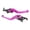 Purple, variant on Motorcycle Brake Lever with Ergonomic Grip for Aluminum Construction