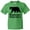Kelly Green, variant on Inktastic Bozeman, Montana Black Bear Silhouette Youth T-Shirt