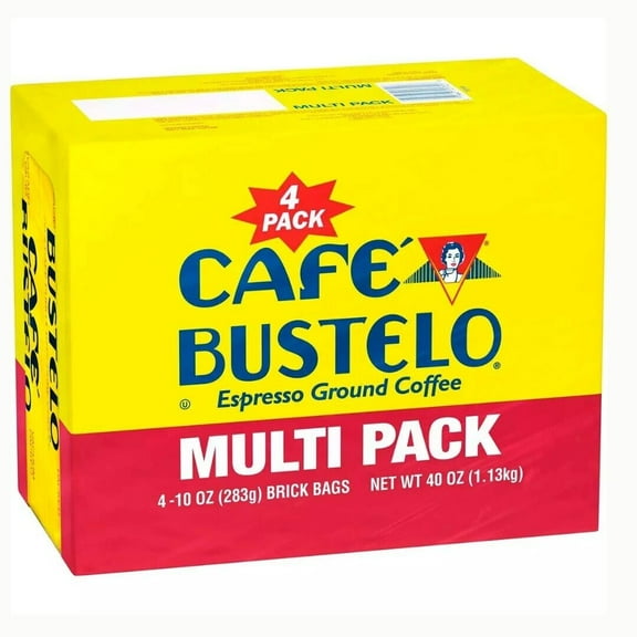 Cafe Bustelo /Coffee Espresso Ground Coffee, 10 oz. (4 pack) - Multi pack