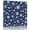 Snow DenimBlue, variant on Wall Art Prints, Blue Christmas Snowflake Framed Canvas Prints for Bedroom Living Room Bathroom Office, Xmas Snowflakes Star Winter Gallery Wrap Wall Art Poster for Gifts Home Decor 8"x8"
