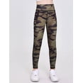 thumbnail image 2 of Arshiner Girls Athletic Leggings High Waist Yoga Pants for Kids with Pockets Dance Running Workout Tights, 2 of 6