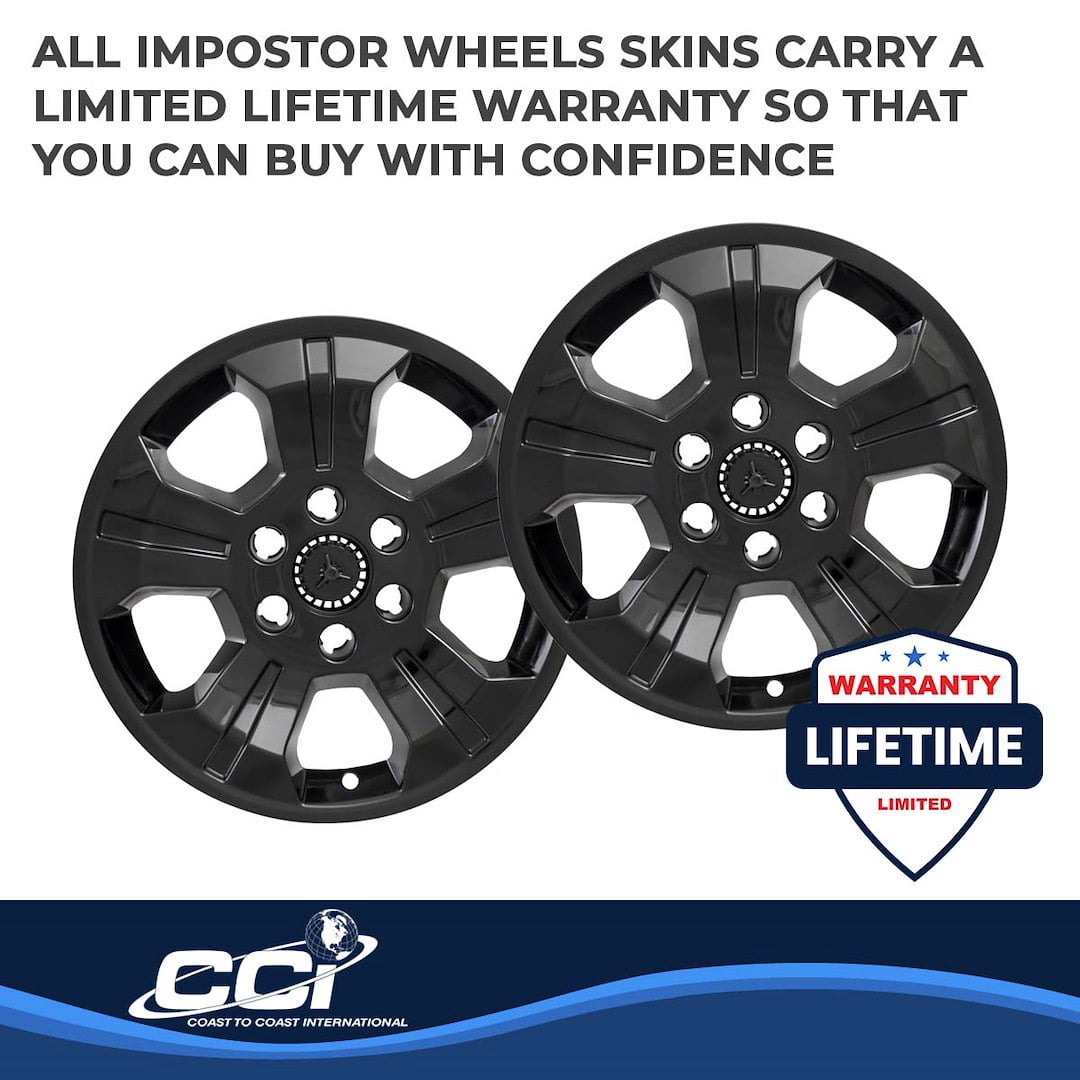 Coast To Coast IWCIMP392BLK IMPOSTOR ® WHEEL COVER