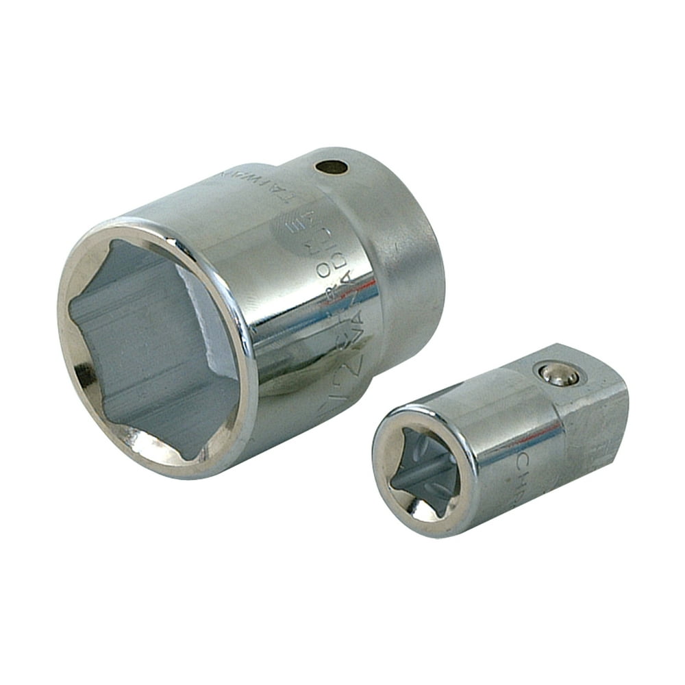 EZFLO 45058 HeavyDuty Water Heater Element Wrench Socket, Chrome