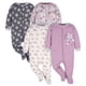 thumbnail image 1 of Set de pijamas Sleep 'N Play para bebé niña Gerber Lavender Garden, 1 of 6