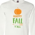 thumbnail image 4 of Inktastic Happy Fall Y'all, Pumpkin, Arrow, Fall, Autumn Long Sleeve T-Shirt, 4 of 5