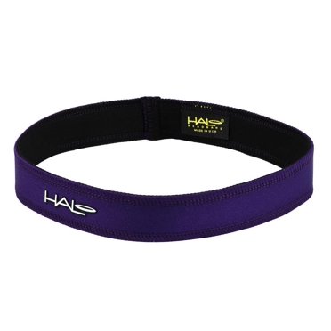 Halo Headband Pullover II Sweatband – Purple, One Size, Nylon