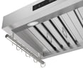 thumbnail image 3 of Forno Venezia 30 Inch Wall-Mounted Range Hood with Touch Controls and Baffle Filters, 3 of 5