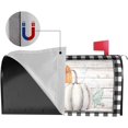 thumbnail image 3 of Autumn Fall Mailbox Cover Magnetic Standard Size 18" X 21", Thanksgiving Harvest Pumpkin Mailbox Wraps Post Letter Box Cover Garden Yard Outdoor Decorations, 3 of 6
