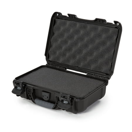 Nanuk 909 Waterproof Professional Pistol/Gun Case, Military Approved with Foam Insert - (Best Gun Case Foam)