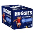 thumbnail image 2 of Huggies Overnites Nighttime Baby Diapers, Size 3 (16-28 lbs), 66 Count, 2 of 9