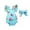 Blue, variant on EnJoCho Baby Girl Floral Button Jumpsuit Suit Cute Floral Romper with Headband Little & Big Children Summer Fashion Party Dresses 3-6 Months