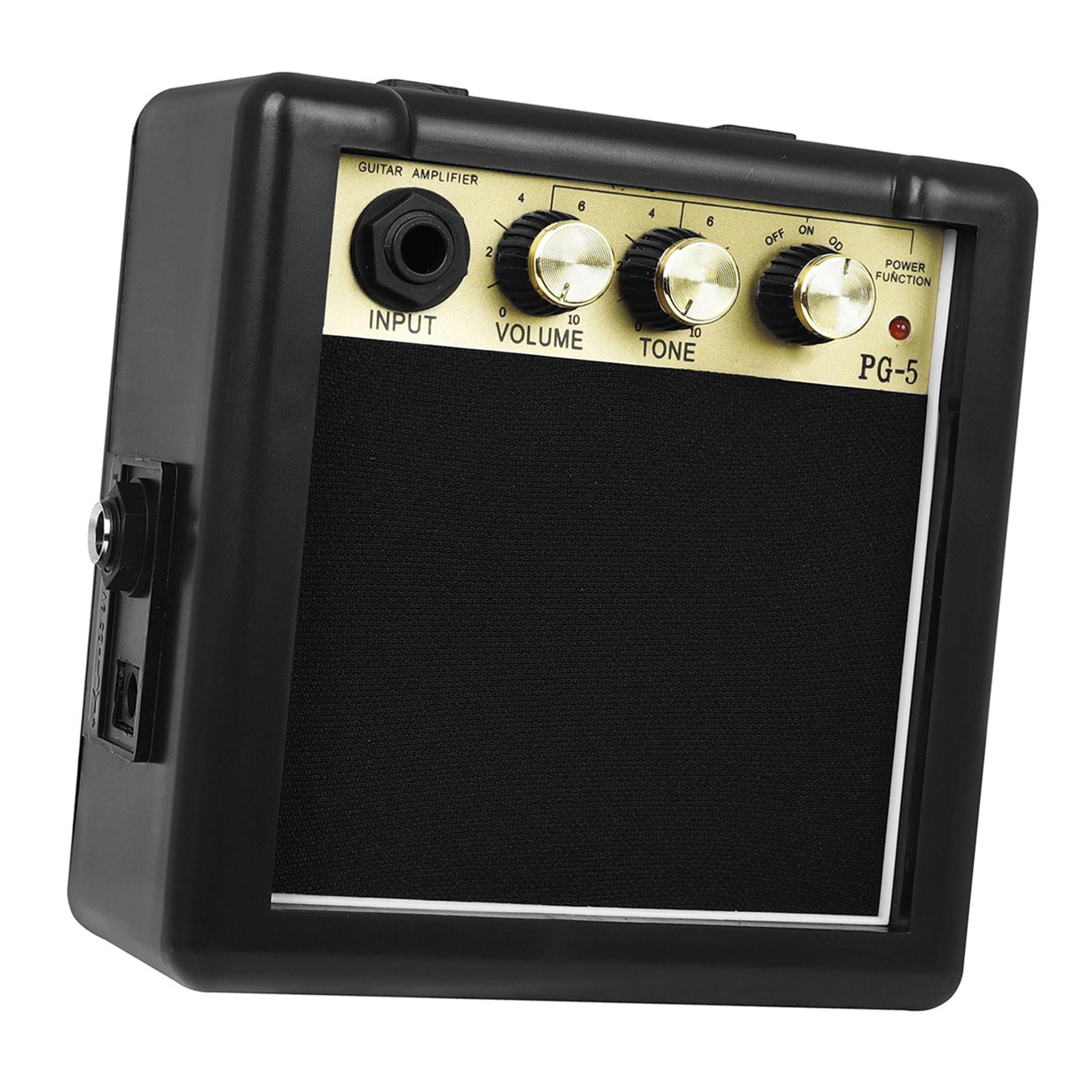 QccHieUs Guitar Amplifier Bass Amplifier Instrument Accessory Practices Versatile 5W Mini