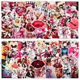 thumbnail image 4 of 100Pcs Hazbin Hotel Stickers Pack, Alastor Waterproof Stickers for Kids Adults, Vinyl Decals for Laptop Water Bottle Phone Skateboard, Bumper Travel Case Fans Party Gifts, 4 of 6