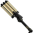 thumbnail image 1 of Hot Tools Pro Artist 24K Gold Digital 3 barriles ondulador de cabello | Ondas Definidas de Larga Duración (Tamaño Jumbo), 1 of 5