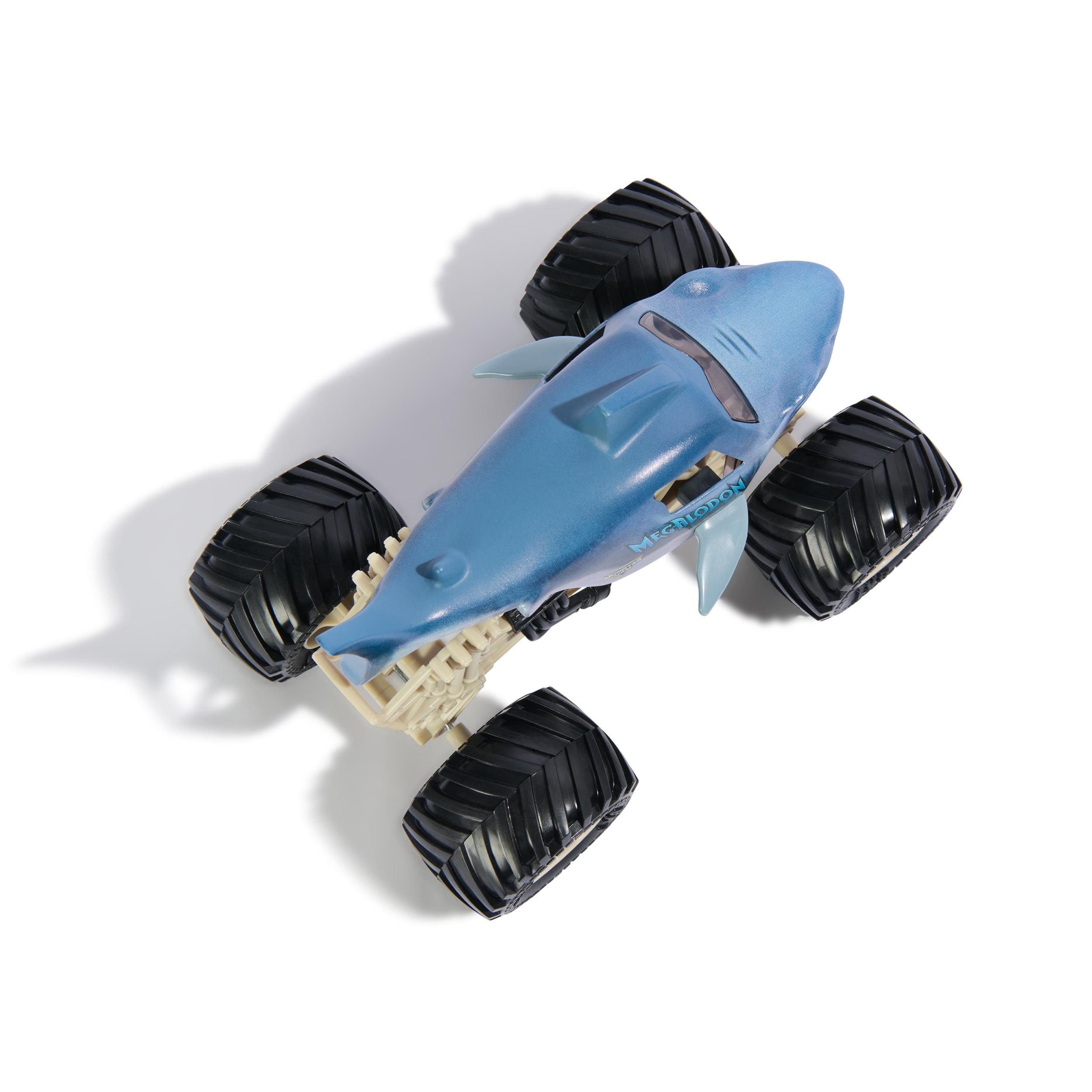 Monster Jam, Official Megalodon Monster Truck, Collector Die-Cast Vehicle, 1:24 Scale, Kids Toys for Boys and Girls Ages 3 and up