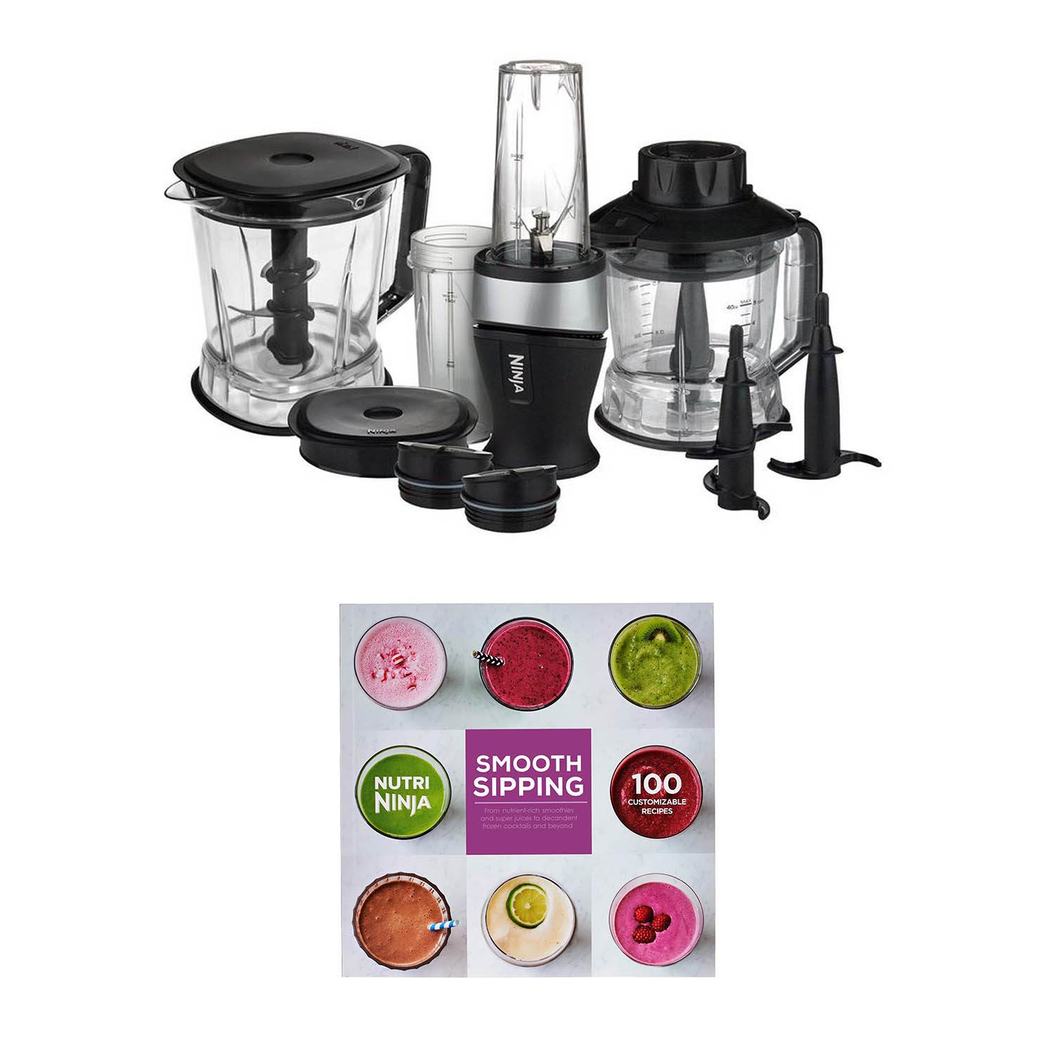 Nutri Ninja 2in1 Nutrient Extraction 700W Blender Processor & 100