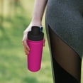 thumbnail image 6 of Uemuo Darkmagenta 18OZ Insulated Kettle, Sports Water Bottle, Stainless Steel Kettle, Vacuum Insulated Flask, Flip Lid Travel Mug, 6 of 7