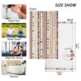 thumbnail image 6 of Yayeee 100% Cotton Hand Towels for Bathroom 16" x 28" Soft Absorbent Kitchen Towel, Brown Abstract Dots, 6 of 7