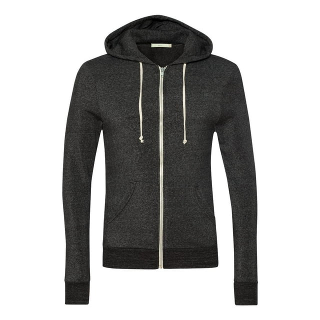 Rocky Eco-Fleece Full-Zip Hooded Sweatshirt, XL, Eco Black