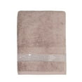 thumbnail image 4 of Sparkles Home  Stripe Rhinestone Bath Towel Gray, 4 of 5