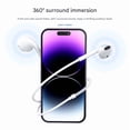 thumbnail image 3 of Apple EarPods med Lightning-kontakt, Apple iOS fullt kompatibel med trådbunden kontroll, samtal, karaoke, brusredu, 3 of 5