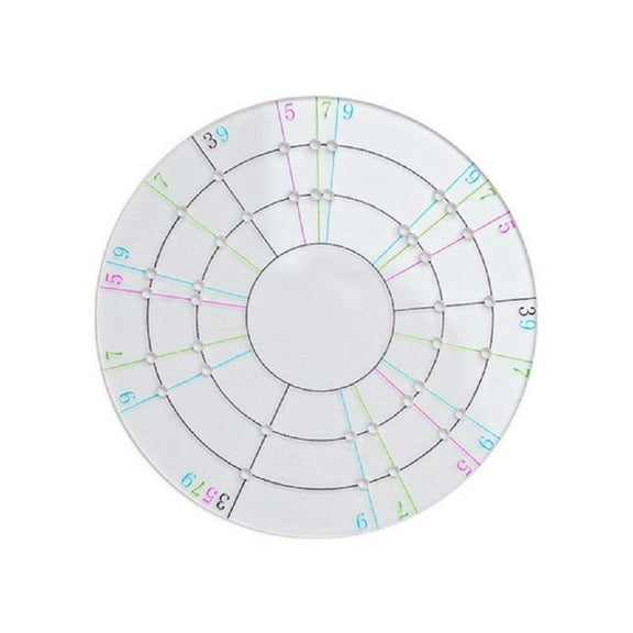 Circular Divider Template Tool Ceramic Round Divider Clay Tool Pottery Tool