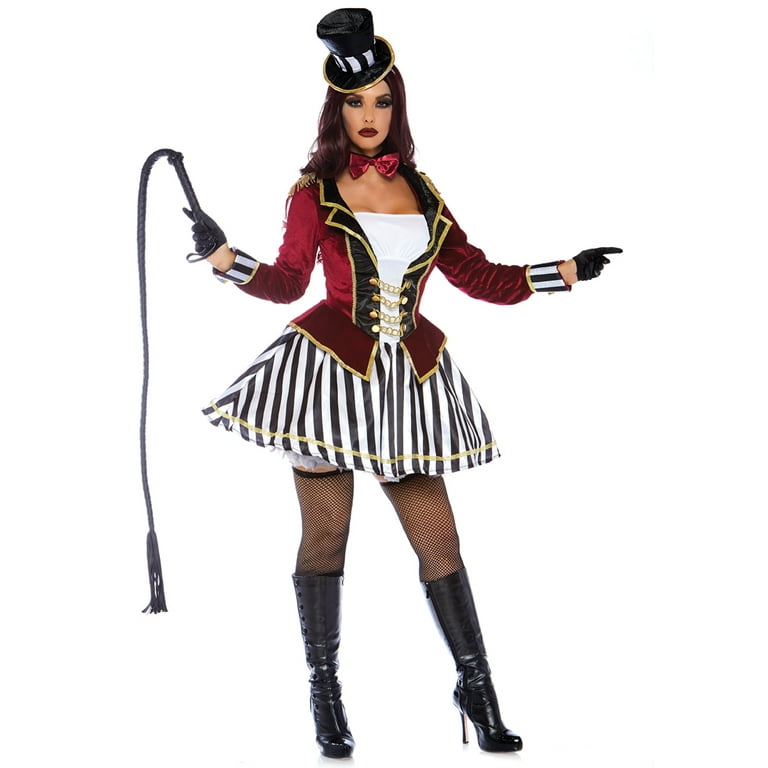 Buy Leg Avenue Women's 3 Pc Immortal Mistress Costume With Dress, Belt
