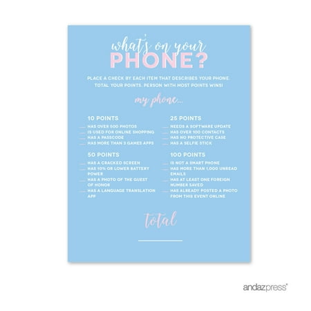 Signature Pink And Blue Gender Reveal Baby Shower What S On Your Signature Pink And Blue Gender Reveal Baby Shower What S On Your