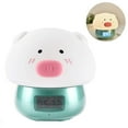 thumbnail image 2 of Reloj despertador para niña, reloj despertador con luz, reloj despertador con batería digital, sin tictac, regalo para niña, novia, mamá Zhivalor 2034692-2, 2 of 4