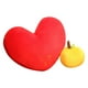 thumbnail image 3 of Almohada suave, almohadas de corazón rojo, almohada para dormir de la para mujeres y niñas con una cama "naranja", decoración de sofá para, 3 of 9