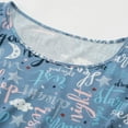 thumbnail image 4 of XFHLMJFF Summer Pajama Sets Womens Comfy Casual Cotton Short Sleeve Top Capri Plus Size Lightweight Sleepwear Suit, 4 of 8