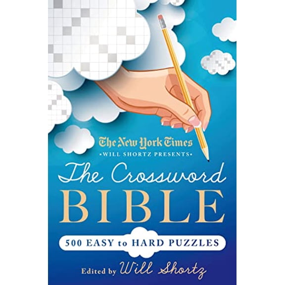 Pre-Owned New York Times Will Shortz Presents The Crossword Bible: 500 Easy to Hard Puzzles Paperback
