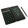 thumbnail image 1 of TFixol Foldable Scientific Calculator with 6-Inch Writing Pad, Dual Power (Solar & Battery), 10-Digit Display, Lightweight Design for Students, Office, and Home Use, 1 of 7