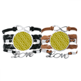 thumbnail image 1 of Video Watch sello modelos Pulsera pareja de cuerdas de cuero Unbranded M, 1 of 3