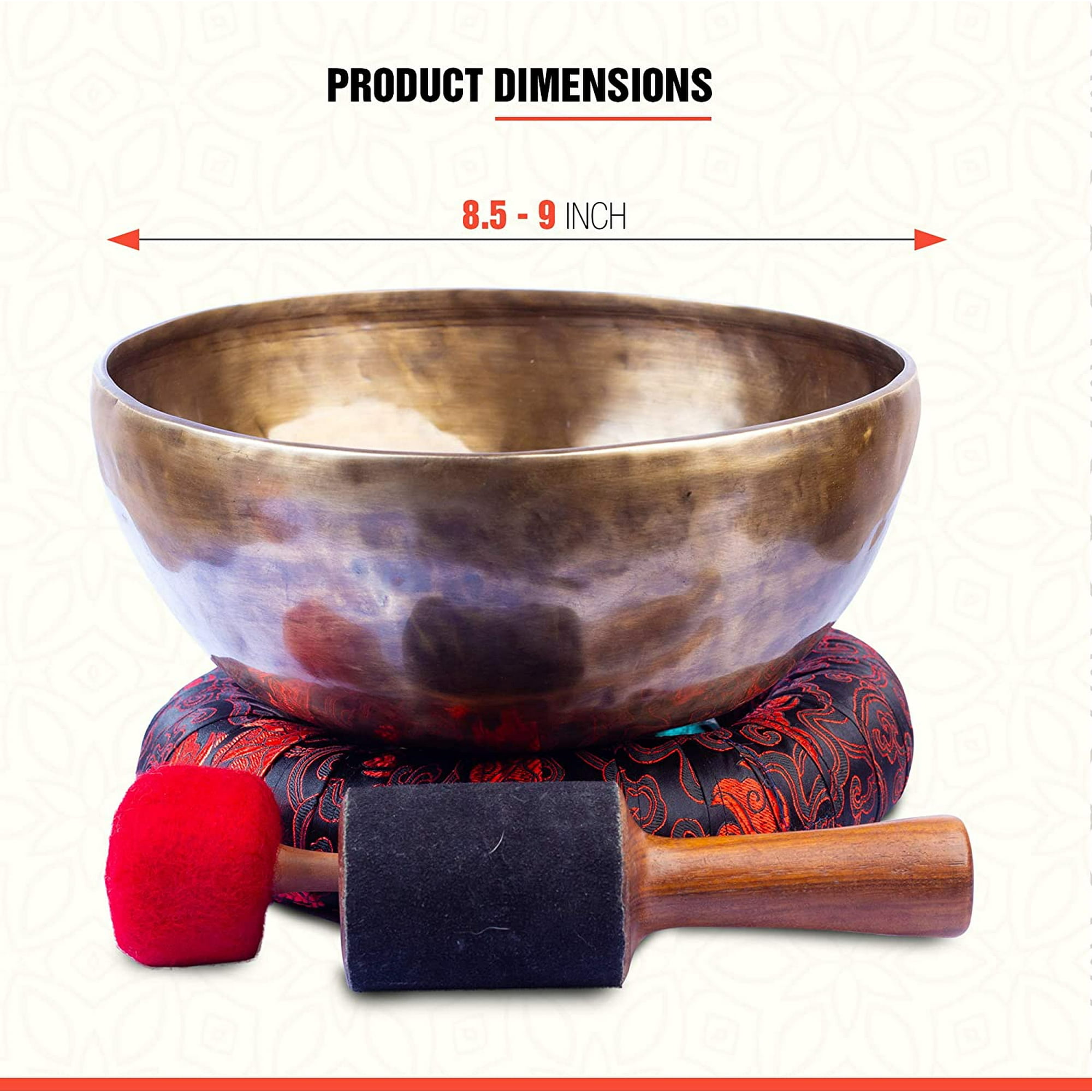 1 Bâton De Bol Chantant Tibétain En Bois Pour Méditation, Guérison