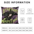 thumbnail image 5 of YINGXI Halloween Decorative Throw Pillow Cover, Sanderson Sisters Witch Fall Porch Outdoor Pillowcase, I Smell Children Couch Cushion Case Home Decor 22x22in, 5 of 5