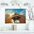 thumbnail image 1 of Eiffel with Winter Vegetation - Skyline Photography Canvas Art, 1 of 3