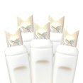 thumbnail image 3 of Novelty Lights Battery Operated LED Mini Lights 8 Feet, 20 Count Warm White Fairy Lights on White Wire, On/Off & Flashing Modes, Indoor/Outdoor Use, 3x AA Required, 3 of 6