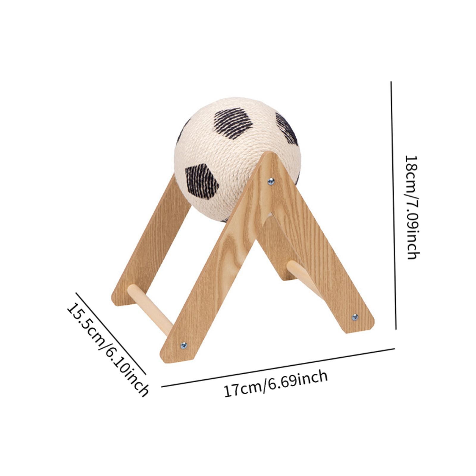 Fzaqwen Cat Scratcher Ball Versatile Cat Scratching Post for Playing Exercise Indoor S
