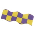thumbnail image 2 of Horquillas acrílicas para el cabello, estilo coreano a cuadros, para mujer. Amarillo morado, 2 of 9