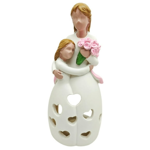 Elegant Resin Desktop Ornament for Indoor Spaces| Easter Pattern Lamp Base for Home