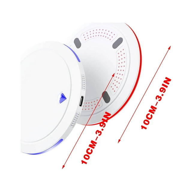 Fast Wireless Charger 15W Fast Charging Disc Desktop Wireless Charger Exquisite Light 15W Wireless Charger