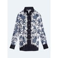 thumbnail image 6 of Free Assembly Women's and Women’s Plus Pineapple Print Shirt with Long Sleeves, Sizes XS-4X, 6 of 6