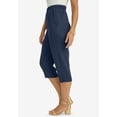 thumbnail image 2 of Jessica London Women's Plus Size Soft Ease Capri, 2 of 5