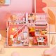 thumbnail image 2 of Casa en miniatura de madera XianweiShao kit de casa de muñecas con muebles 3D, 2 of 5