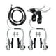thumbnail image 2 of Juego de frenos de bicicleta Kit de freno de bicicleta Repuestos Accesorios Palancas de freno Pinzas Sin herramientas de instalación, 2 of 9